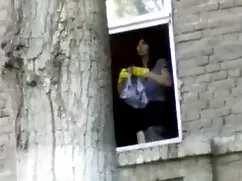 色情的亚洲吉田在脂肪该死的侏儒